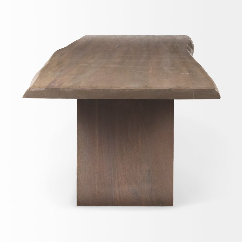 Sebastian Medium Brown Wood Dining Table