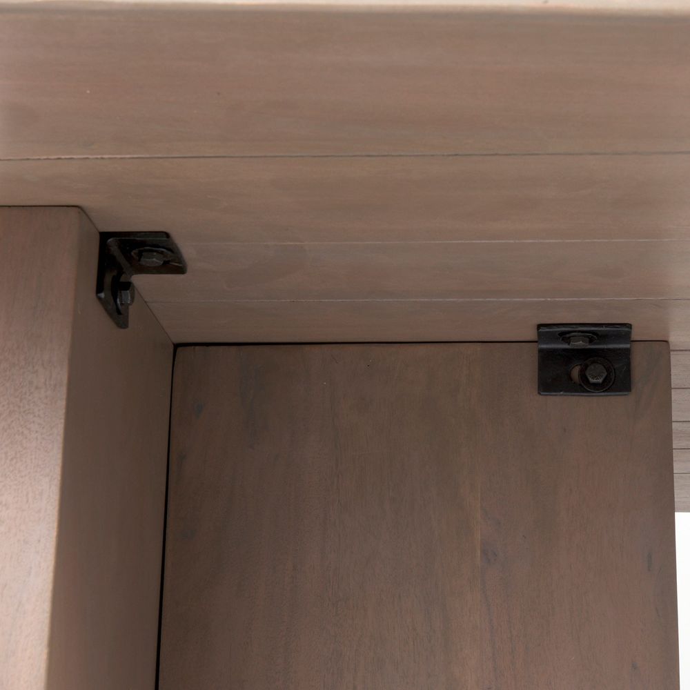 Sebastian Medium Brown Wood Dining Table