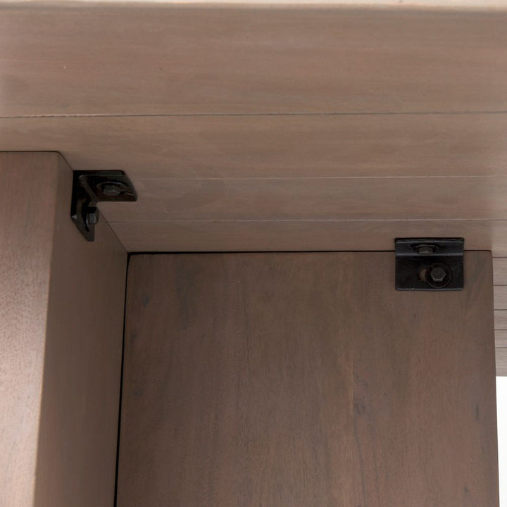 Sebastian Medium Brown Wood Dining Table