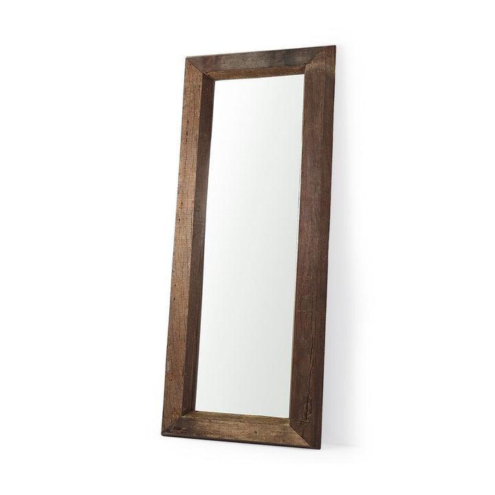 Celine Brown Wood |  31.0L x 5.0W x 86.0H Floor Mirrors