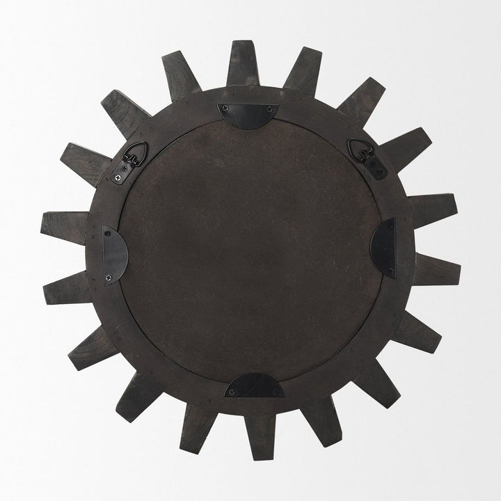Margaret Black Wood | 17" | Sundance Wall Mirror