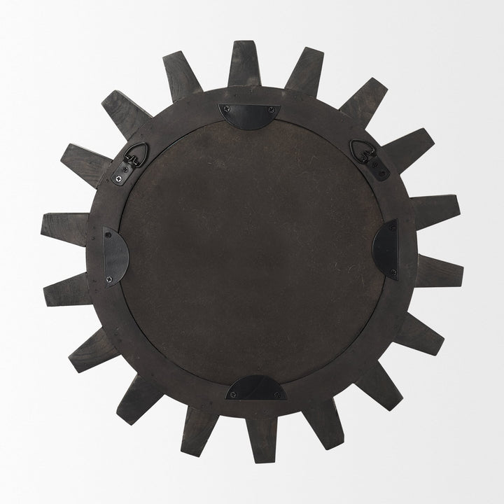 Margaret Black Wood | 17" | Sundance Wall Mirror