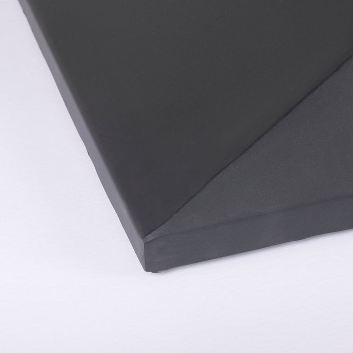 Maximus Light Brown Wood | Dark Gunmetal Dining Table