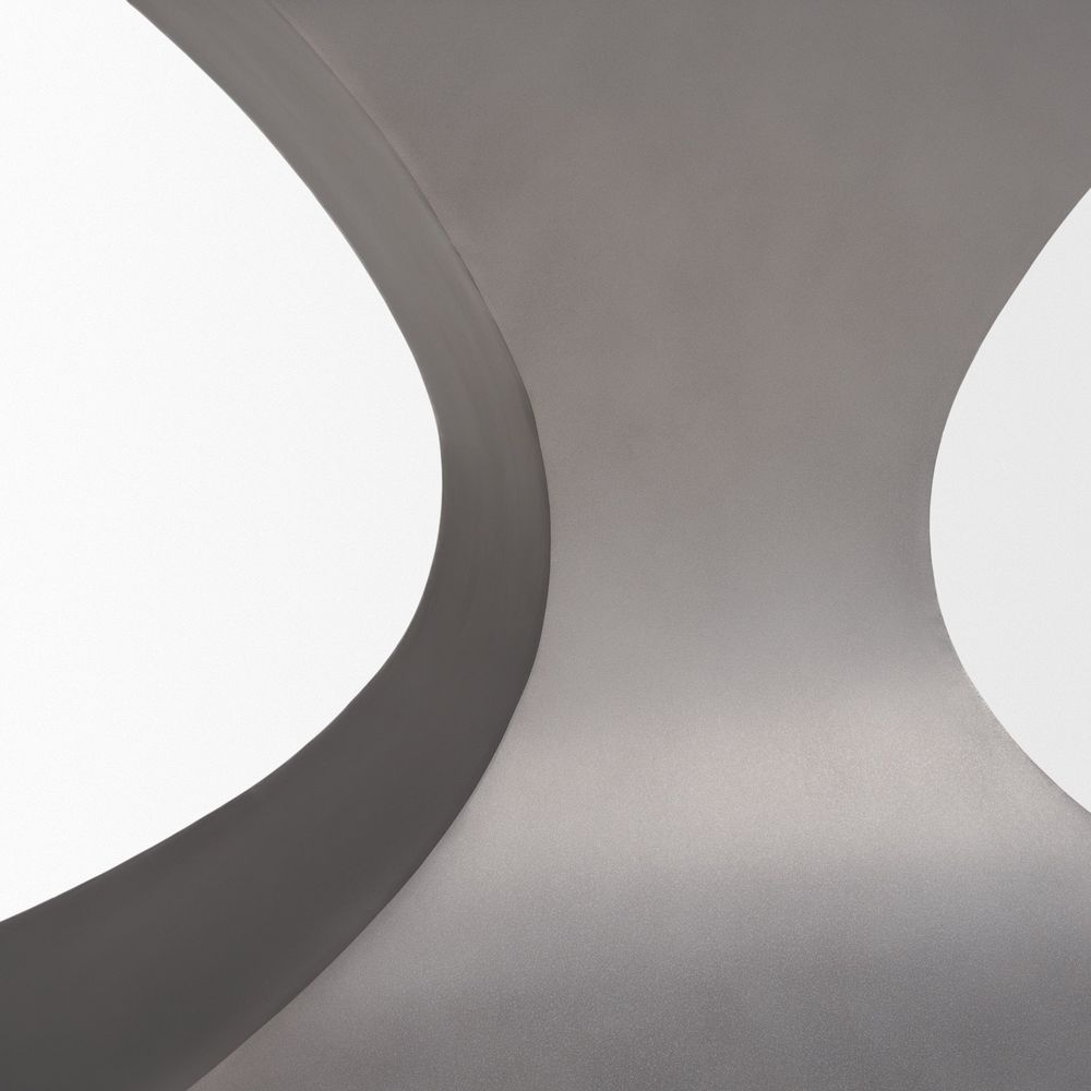 Maximus White Marble | Gunmetal Dining Table