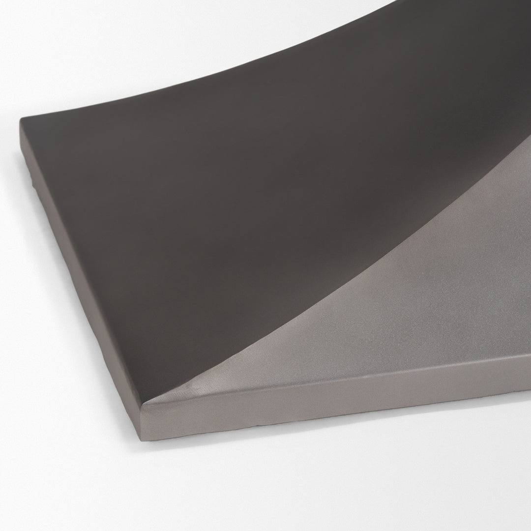 Maximus White Marble | Gunmetal Dining Table