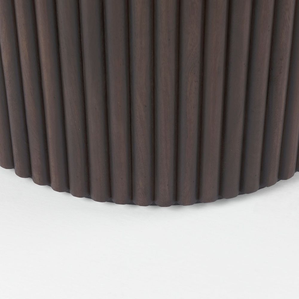 Ella Dark Brown Wood Dining Table