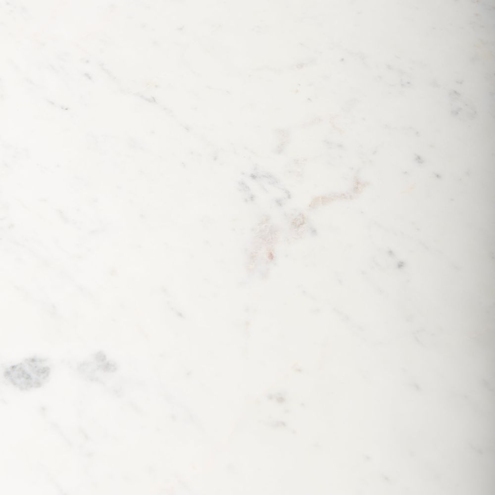 Fabian White Marble | Blonde Wood Dining Table