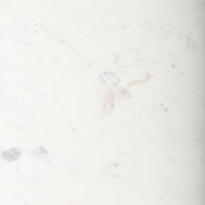 Fabian White Marble | Blonde Wood Dining Table
