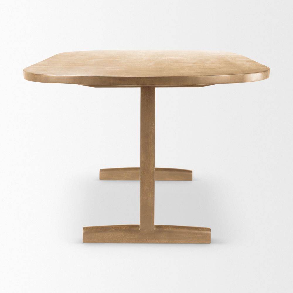 Dining Tables Giovanni Light Brown Wood | 94L Dining Table