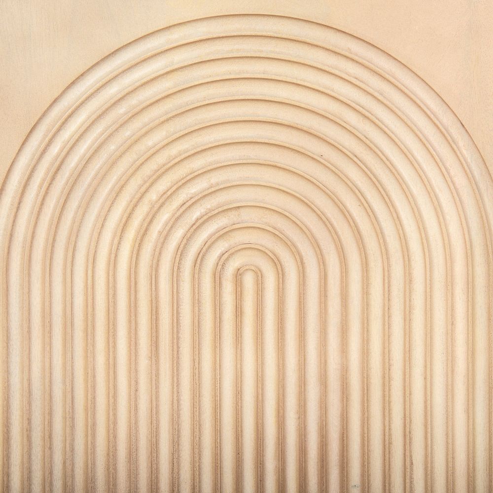 Gerrick Light Brown Wood | 4 Door Sideboard