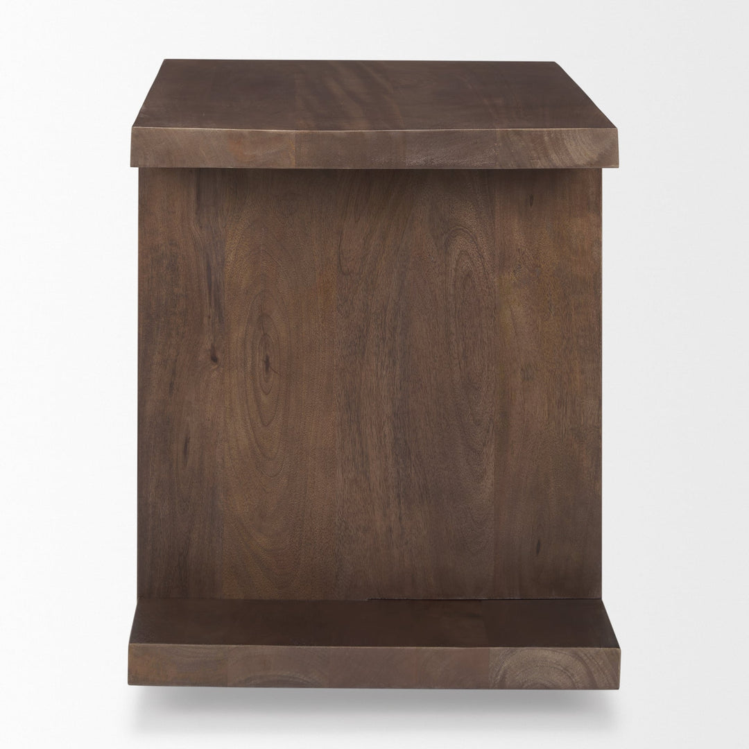 Nohr Medium Brown Wood Accent Table