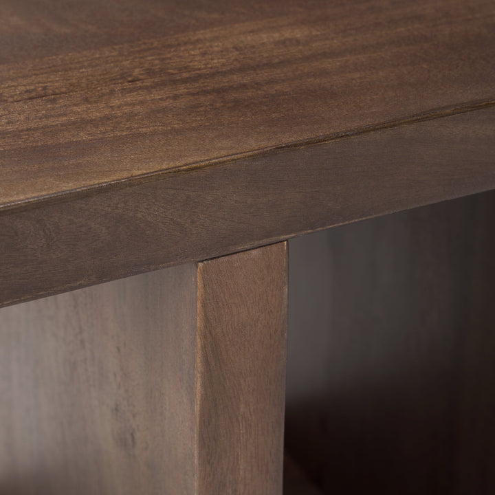 Nohr Medium Brown Wood Accent Table