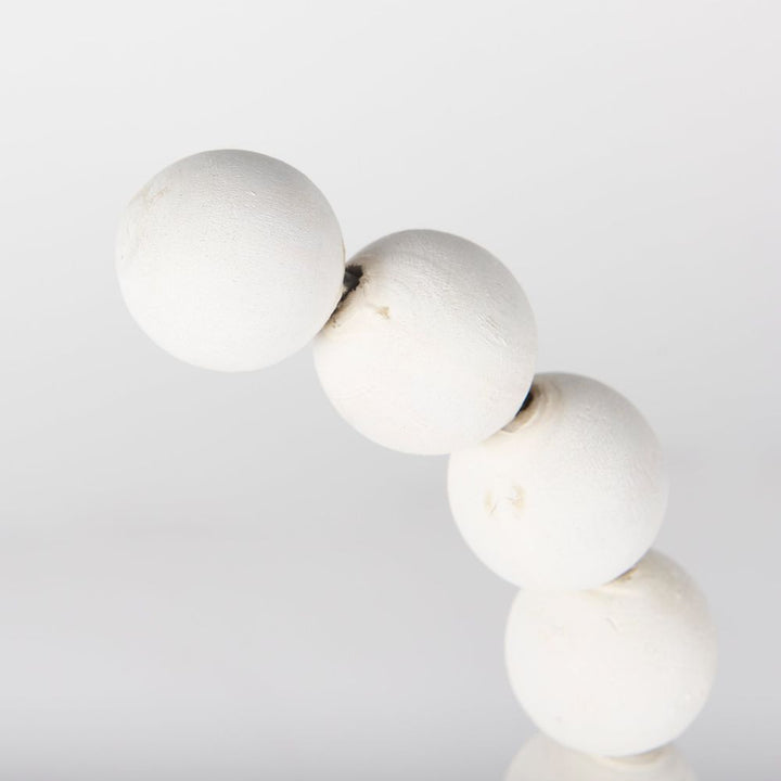 Tarron White Wood | 12H Decorative Object