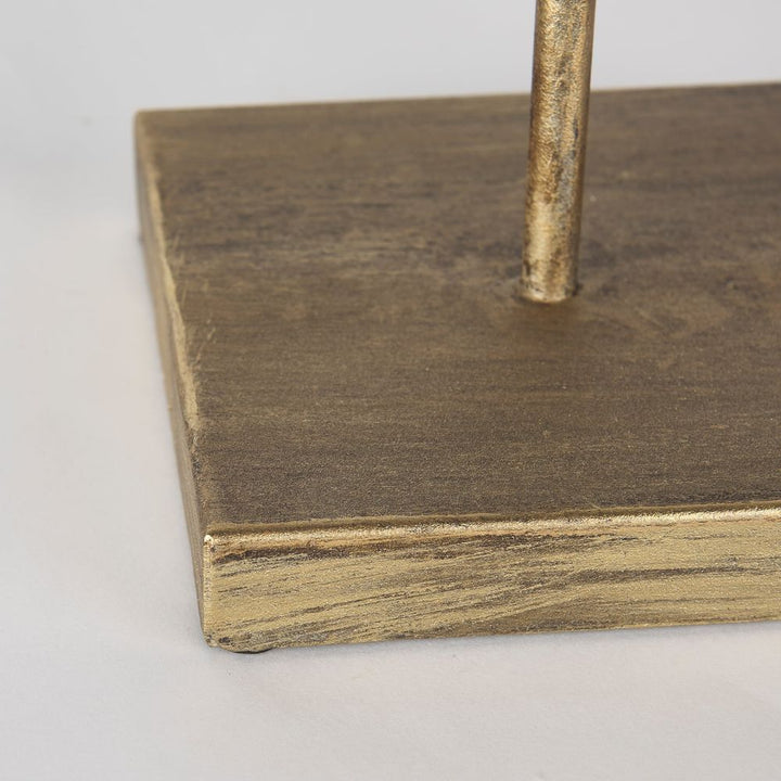 Tarron White Wood | 12H Decorative Object