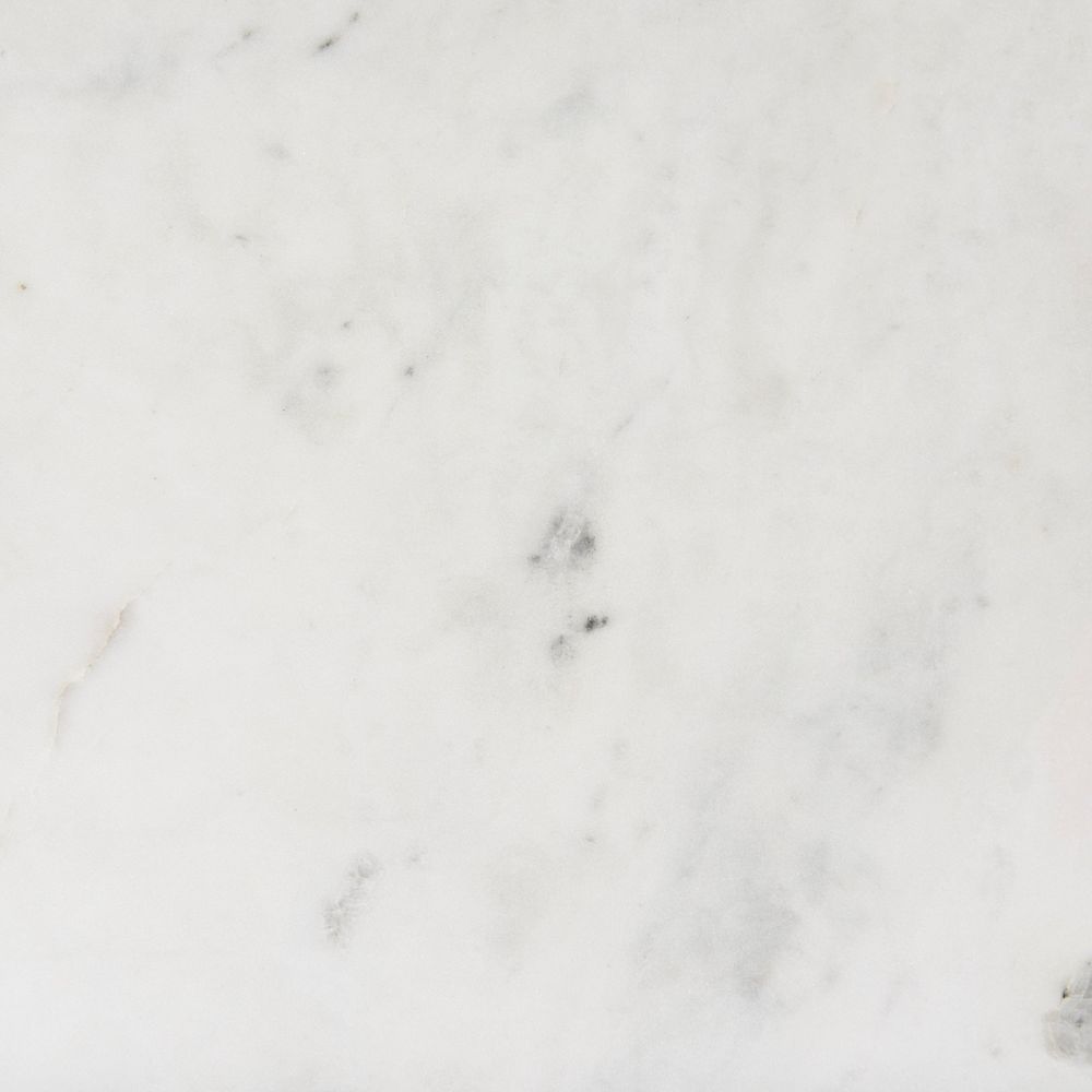 Adeline White Marble | Dark Brown Wood Sideboard