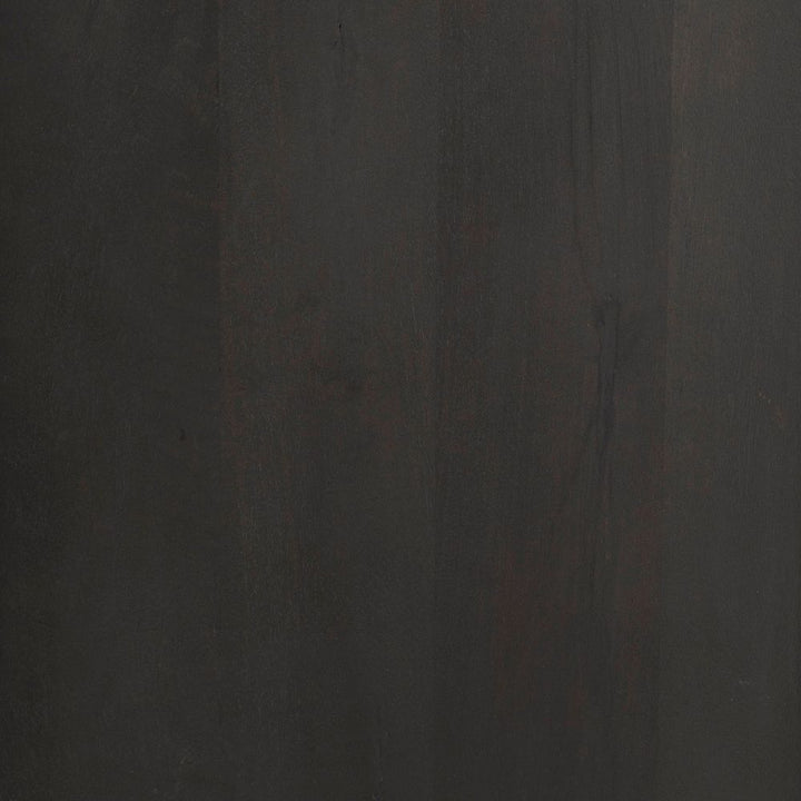 Adeline White Marble | Dark Brown Wood Sideboard