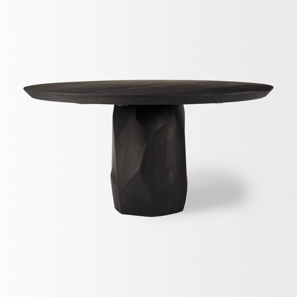 Dining Tables Ward Brown Wood Dining Table