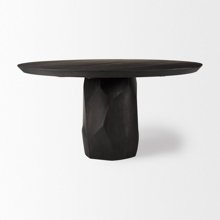 Dining Tables Ward Brown Wood Dining Table