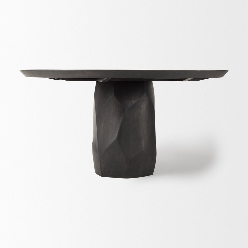 Ward Brown Wood Dining Table