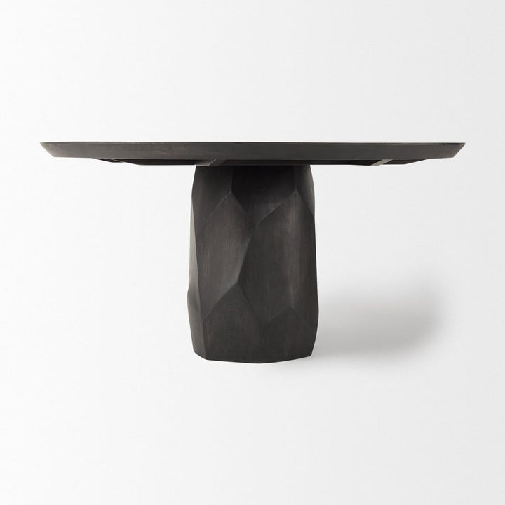Ward Brown Wood Dining Table
