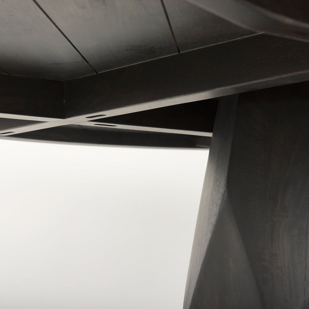 Ward Brown Wood Dining Table