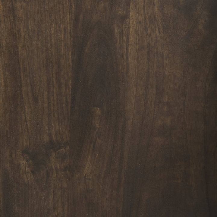 Gerrick Dark Brown Wood | 2 Door Accent Cabinet
