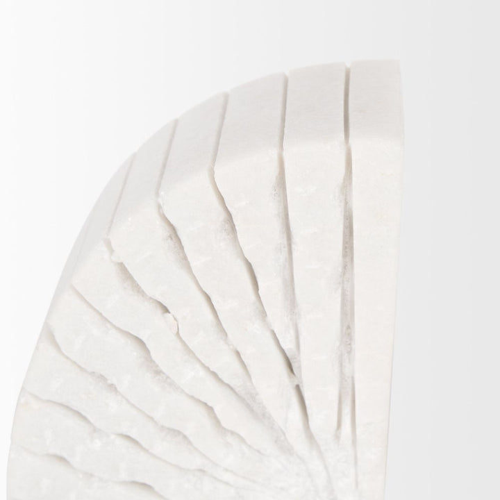 Somerset White Marble Book End