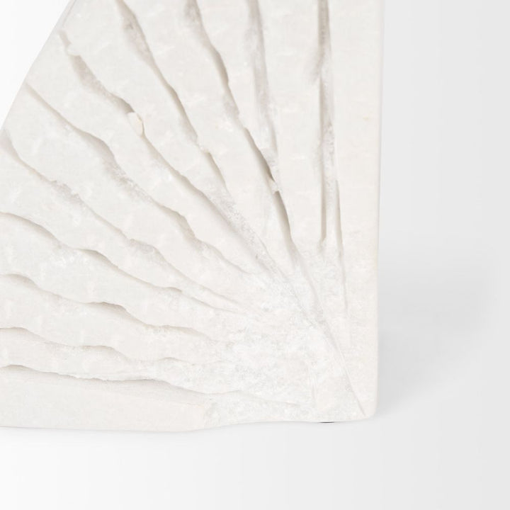 Somerset White Marble Book End