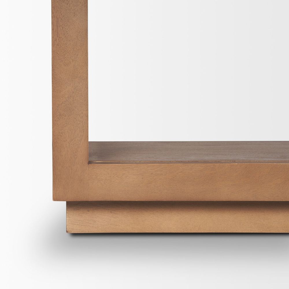 Kingsley Brown Wood | Large Console Table