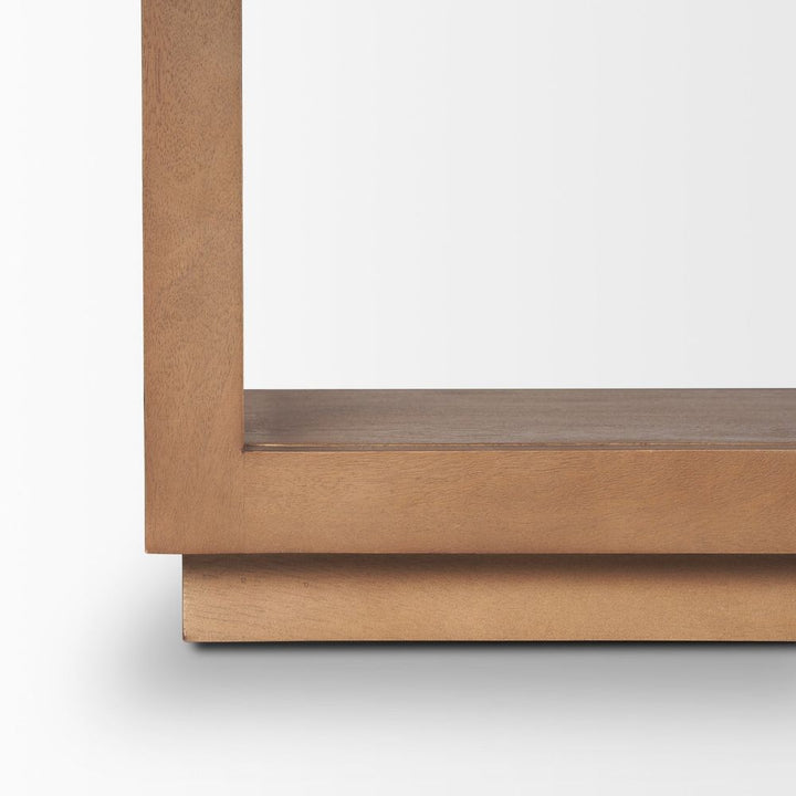 Kingsley Brown Wood | Large Console Table