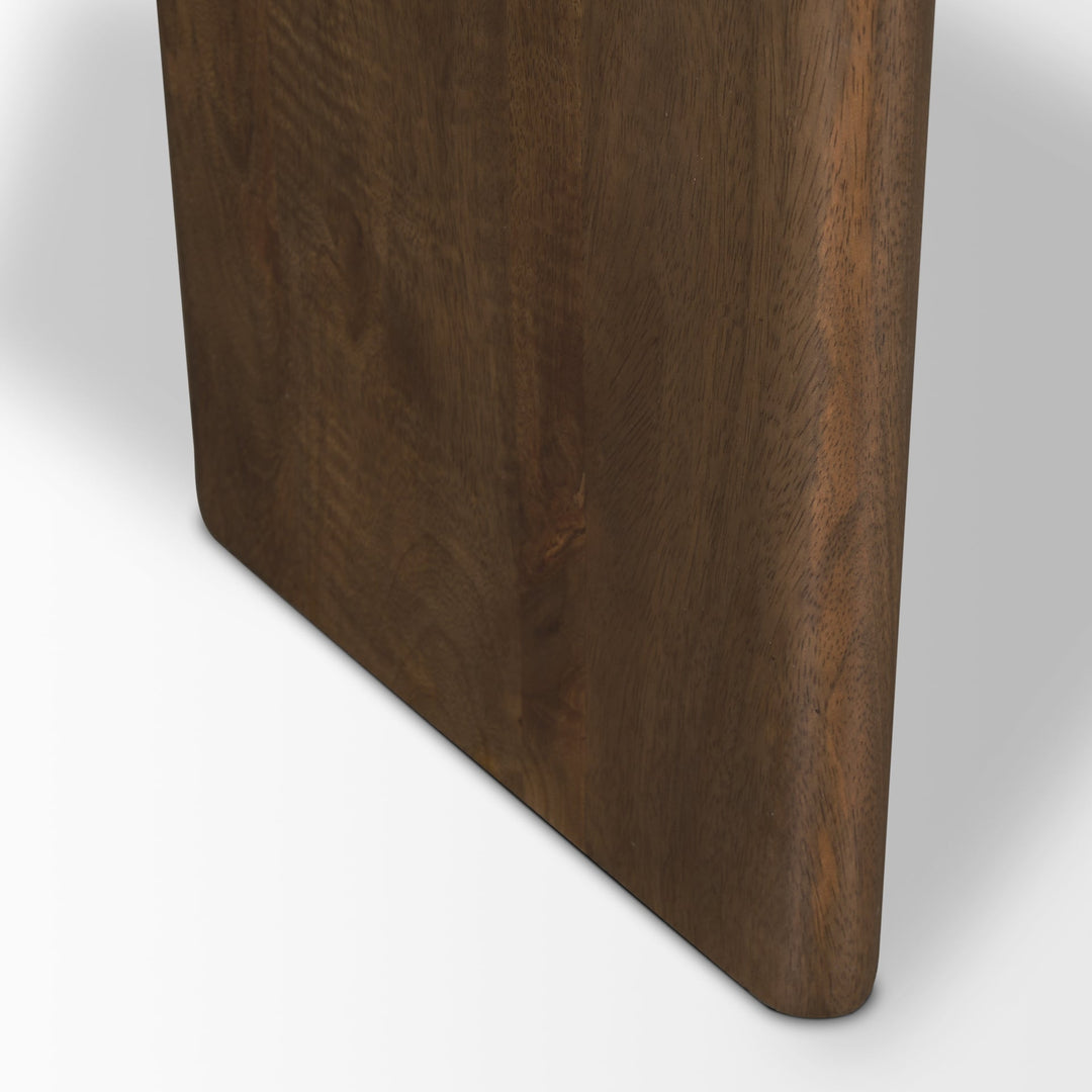 Amethyst Dark Brown | White Marble Coffee Table