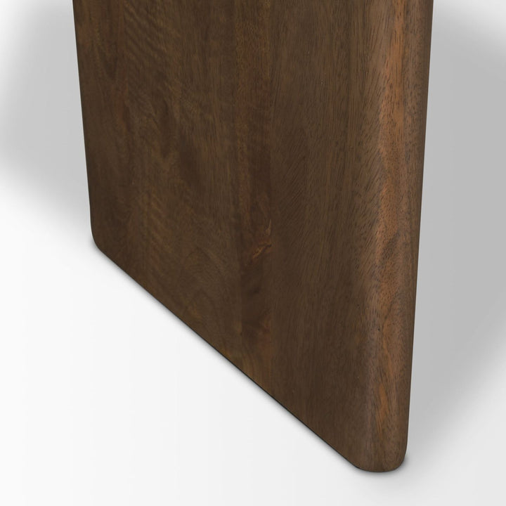 Amethyst Dark Brown | White Marble Coffee Table