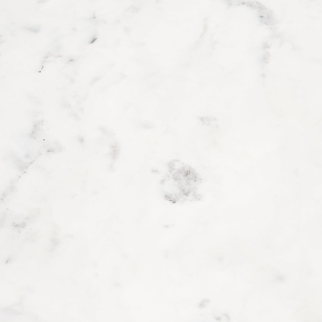 Amethyst Dark Brown | White Marble Coffee Table