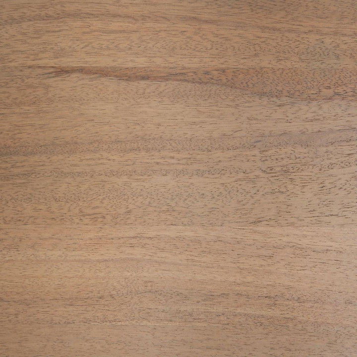 Victoria Light Brown Wood | Black Metal Sideboard