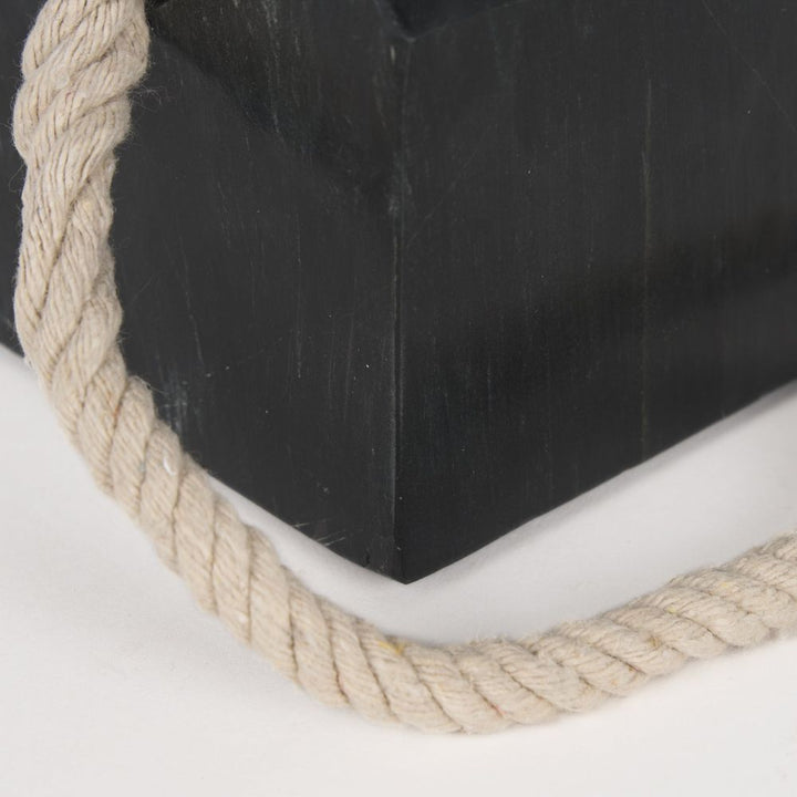 Raven Black Marble Decorative Object