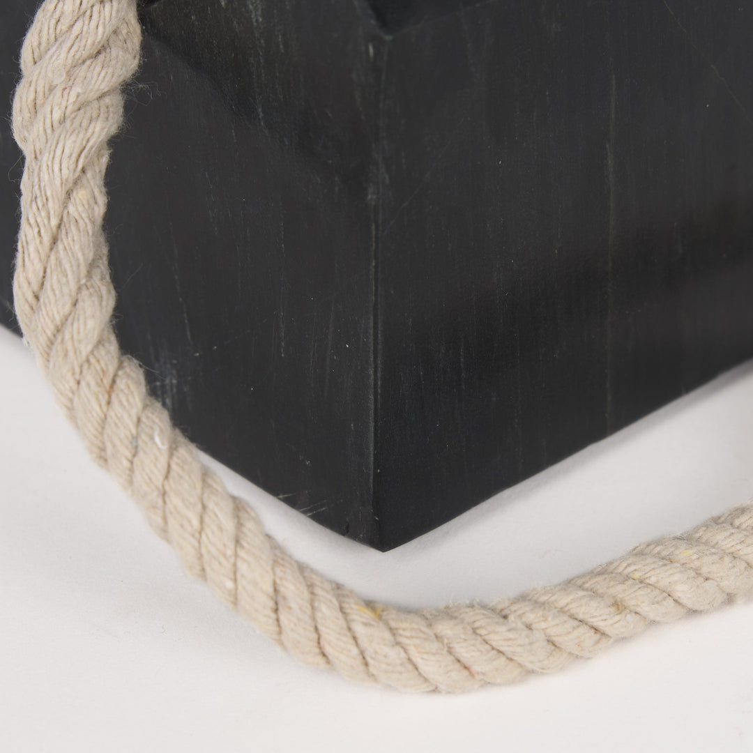Raven Black Marble Decorative Object