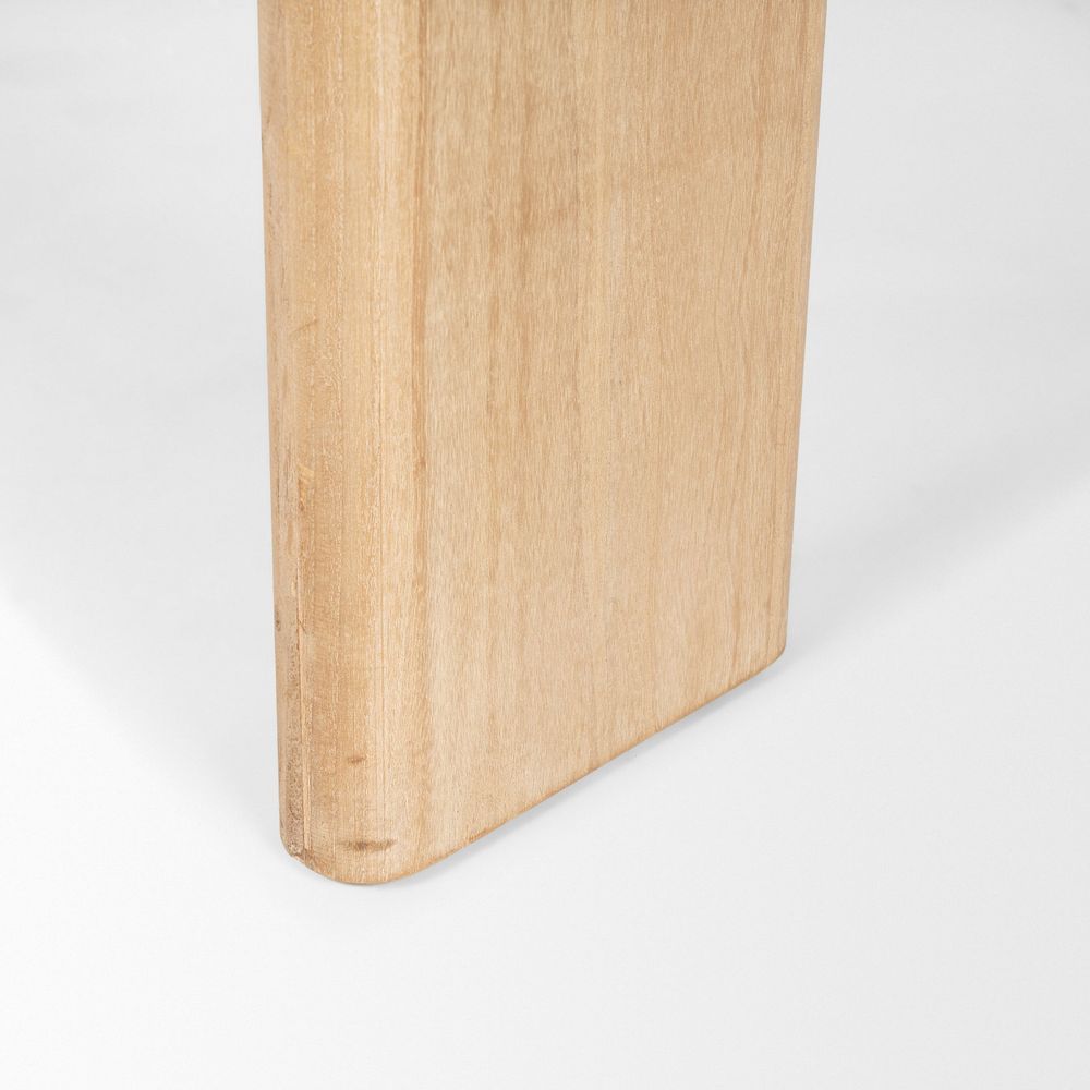 Althea Light Brown | Wood Dining Table