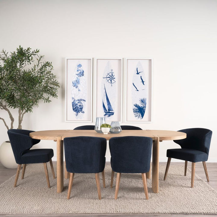 Althea Light Brown | Wood Dining Table