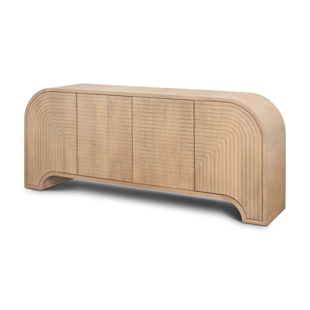 Sideboards & Credenzas Galvin Light Brown Wood Sideboard