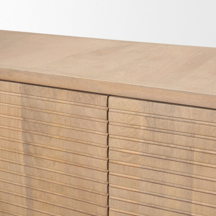 Galvin Light Brown Wood Sideboard