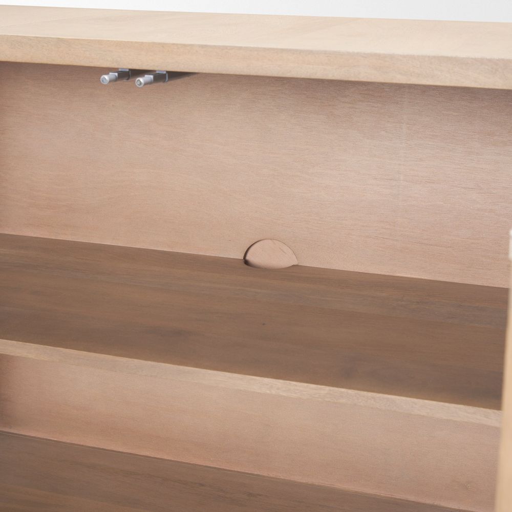 Galvin Light Brown Wood Sideboard