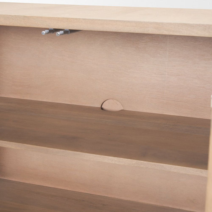 Galvin Light Brown Wood Sideboard