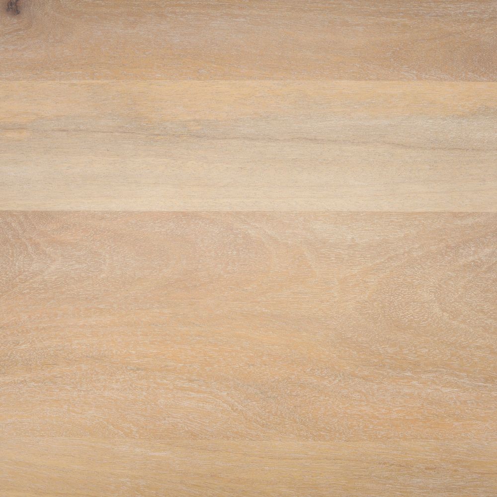 Lyra Mango Wood | Travertine | 84" Dining Table