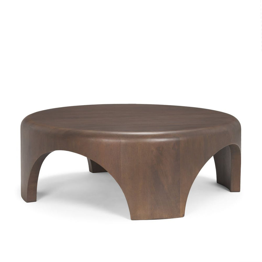 Coffee Tables Iris Dark Brown Wood Coffee Table