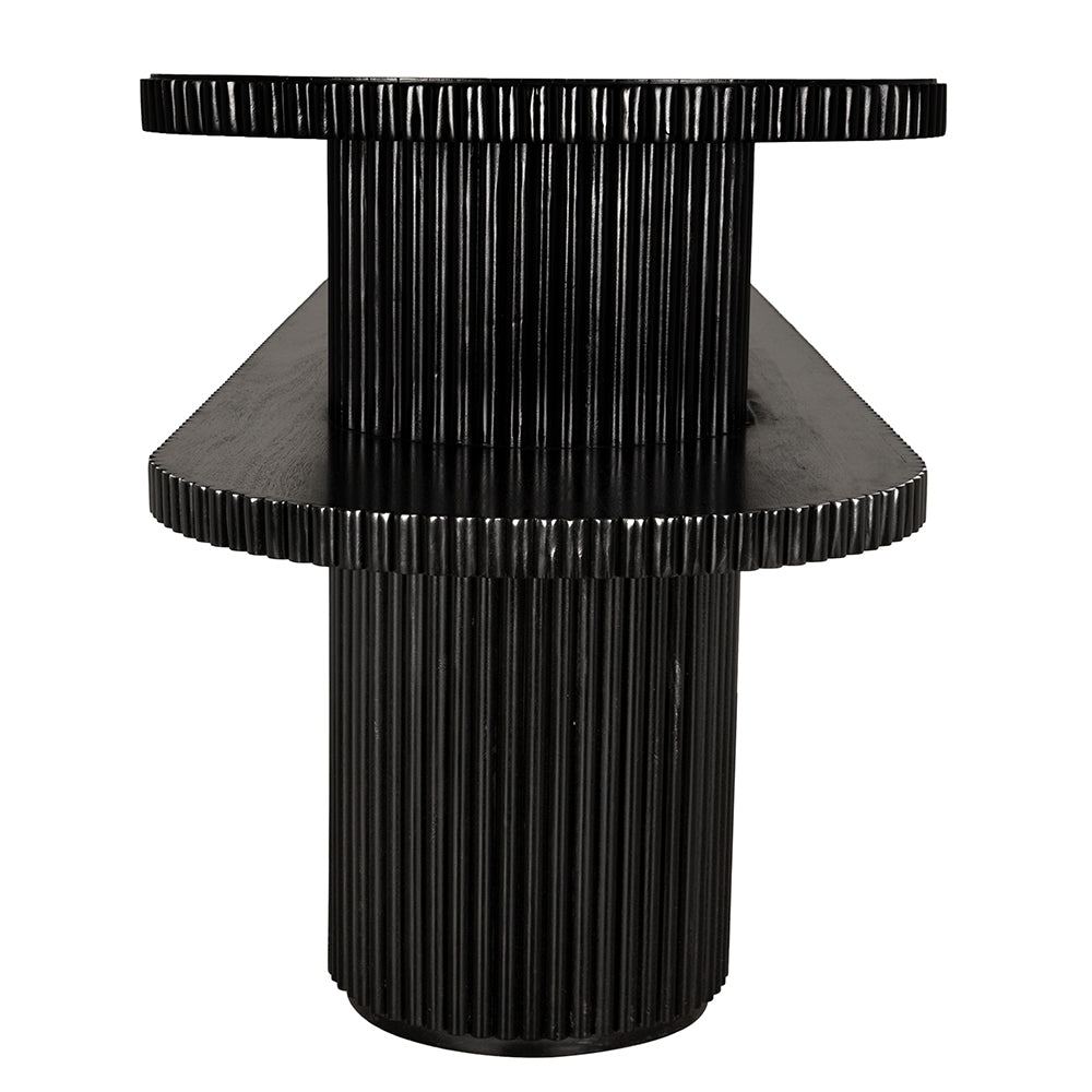 Parker Console, Hand Rubbed Black