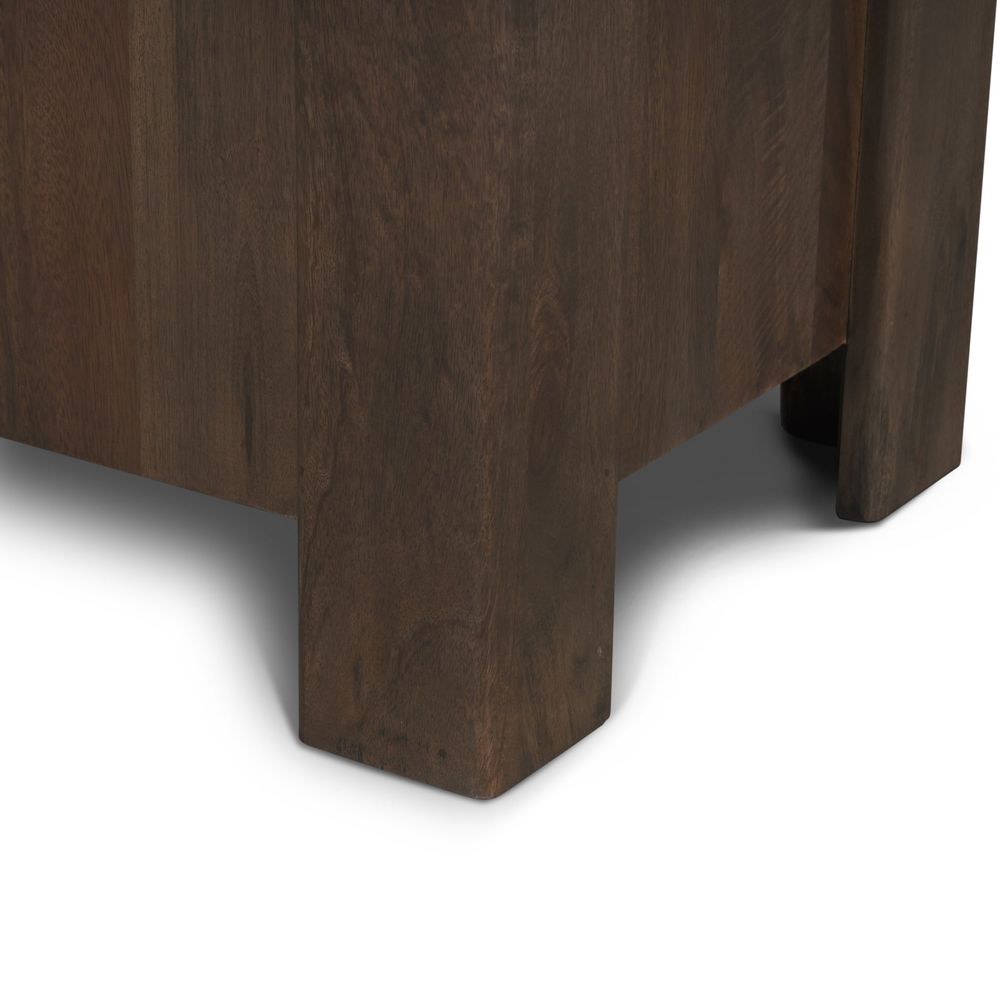 Gallier Dark Brown Wood Sideboard