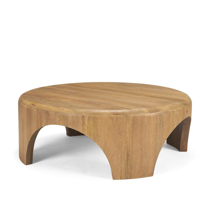Coffee Tables Iris Light Brown Wood Coffee Table
