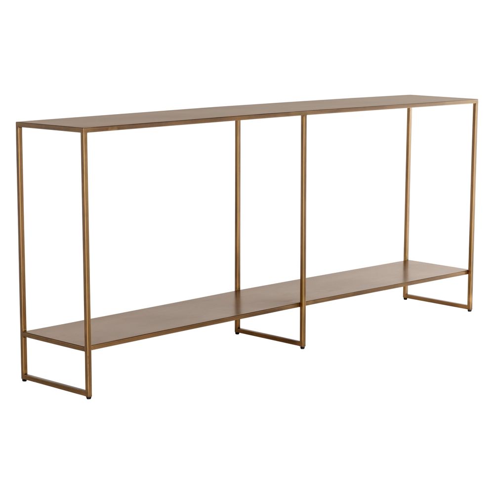 Console Tables Eiffel Console Table - Antique Brass