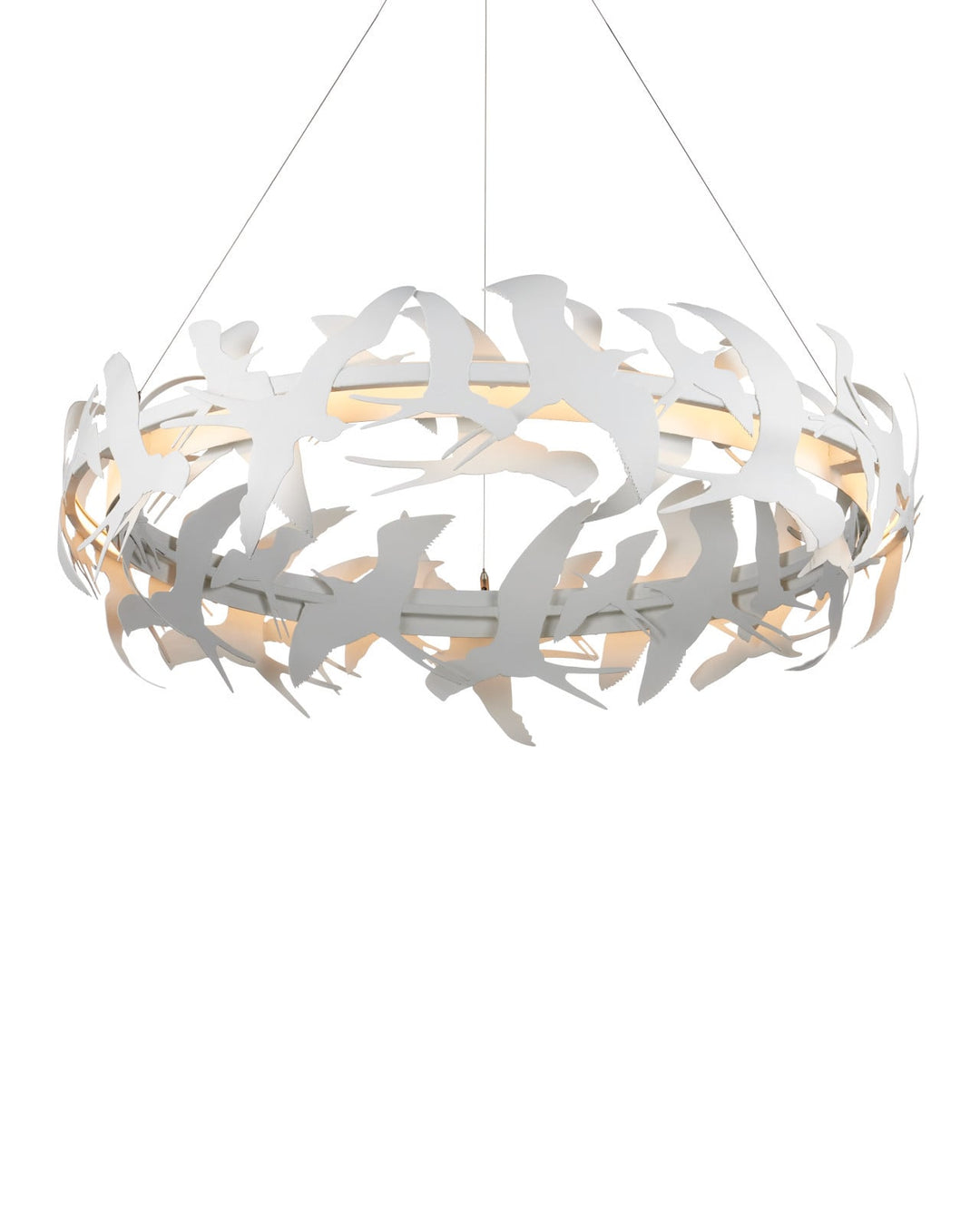 Chandeliers Tijereta White Chandelier
