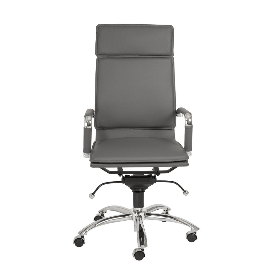 Gunar Pro High Back Office Chair-Eurø Style-Eurostyle-01264GRY-Task ChairsGrey-1-France and Son